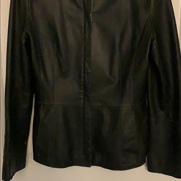 Ladies Daniel black leather jacket - Picture 7 of 7